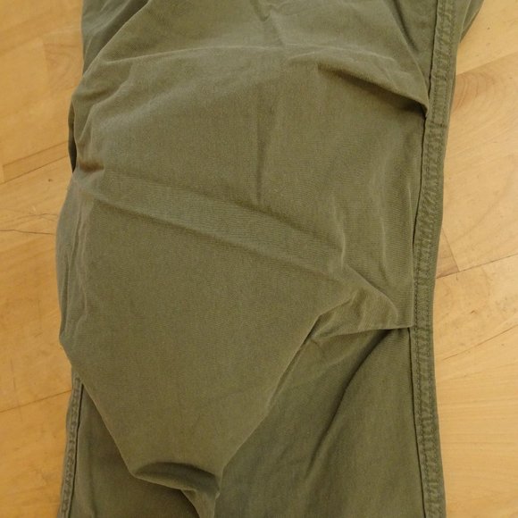 ABERCROMBIE & FITCH 092 Paratrooper M51 Cargo Pants SIZE Large Military OD Green - Picture 3 of 13